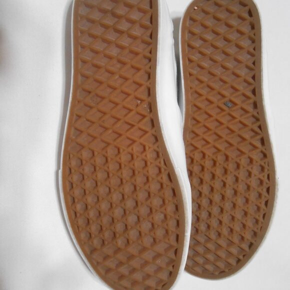 OFFICIAL CLASSIC VANS SLIP-ON SNEAKERS SHOES SIZE 6 1/2 BLUE CHECKERBOARD π π© - Picture 5 of 9